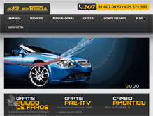 Tablet Screenshot of motormontesinos.com